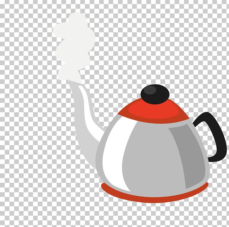 Kitchen Graphics Cartoon Kettle PNG, Clipart, Black And White, Cartoon, Cookware, Cup, Download Free PNG Download