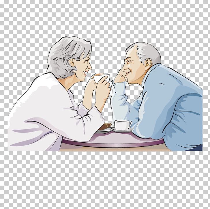Old Age Homo Sapiens Couple PNG, Clipart, Age, Arm, Cartoon Couple, Child, Coffee Free PNG Download