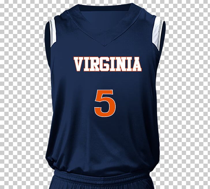 Virginia Tech Sports Fan Jersey T-shirt Sleeveless Shirt PNG, Clipart, Active Shirt, Active Tank, Basketball Jersey Template, Blue, Bluza Free PNG Download