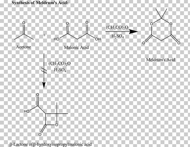 Meldrum's Acid Malonic Acid Sulfuric Acid Chemical Synthesis PNG, Clipart,  Free PNG Download