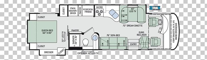 Thor Motor Coach Floor Plan Motorhome The Palazzo Campervans PNG, Clipart, Angle, Area, Campervans, Diesel Engine, Elevation Free PNG Download