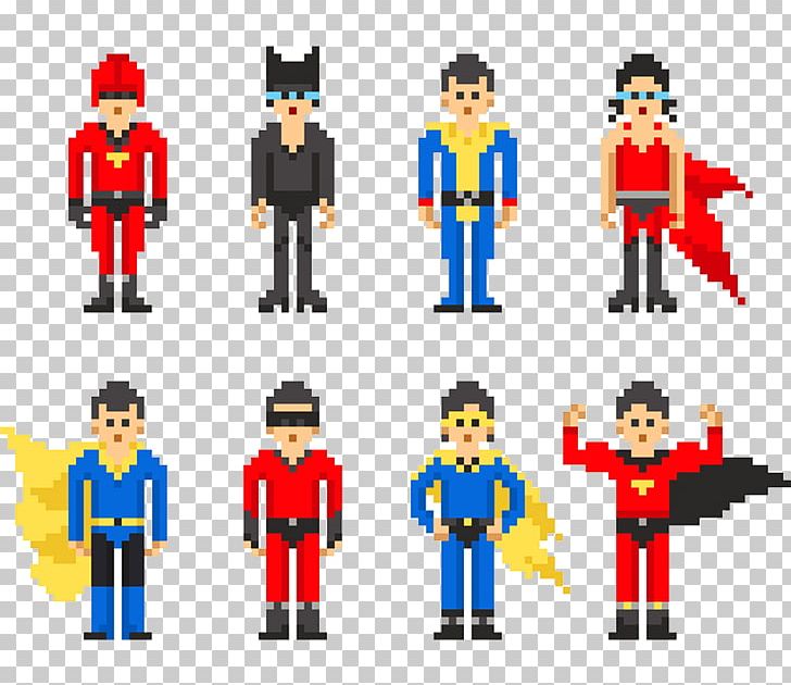 Clark Kent Pixel Cartoon PNG, Clipart, Art, Cart, Character, Chibi Superman, Clark Kent Free PNG Download