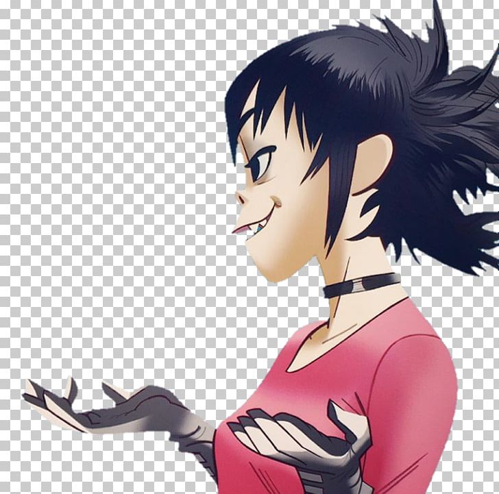 2-D Noodle Russel Hobbs Gorillaz Murdoc Niccals PNG, Clipart, Anime, Arm, Black Hair, Brown Hair, Cartoon Free PNG Download