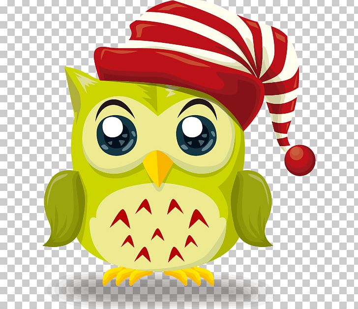 Owl Christmas Illustration PNG, Clipart, Balloon Cartoon, Beak, Bir, Bird, Cartoon Free PNG Download