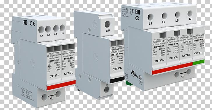 Circuit Breaker Surge Protector CITEL-2CP SA Alternating Current Lightning Rod PNG, Clipart, Circuit Breaker, Electrical Cable, Electric Potential Difference, Electronic Component, Electronic Device Free PNG Download