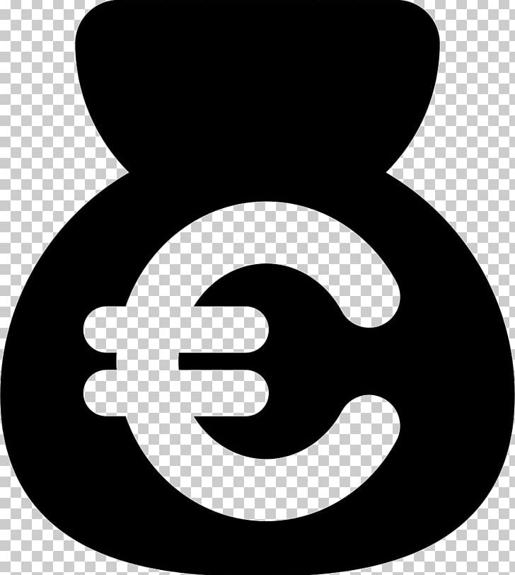 Money Bag Euro Sign Currency Symbol PNG, Clipart, Black And White, Circle, Coin, Computer Icons, Currency Free PNG Download