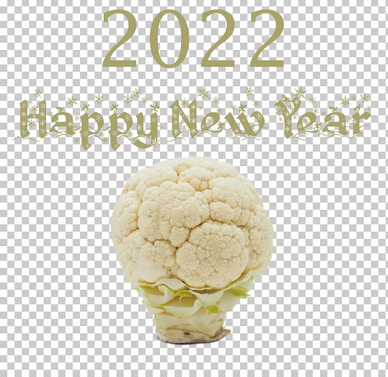 2022 Happy New Year 2022 New Year 2022 PNG, Clipart, Cauliflower Free PNG Download