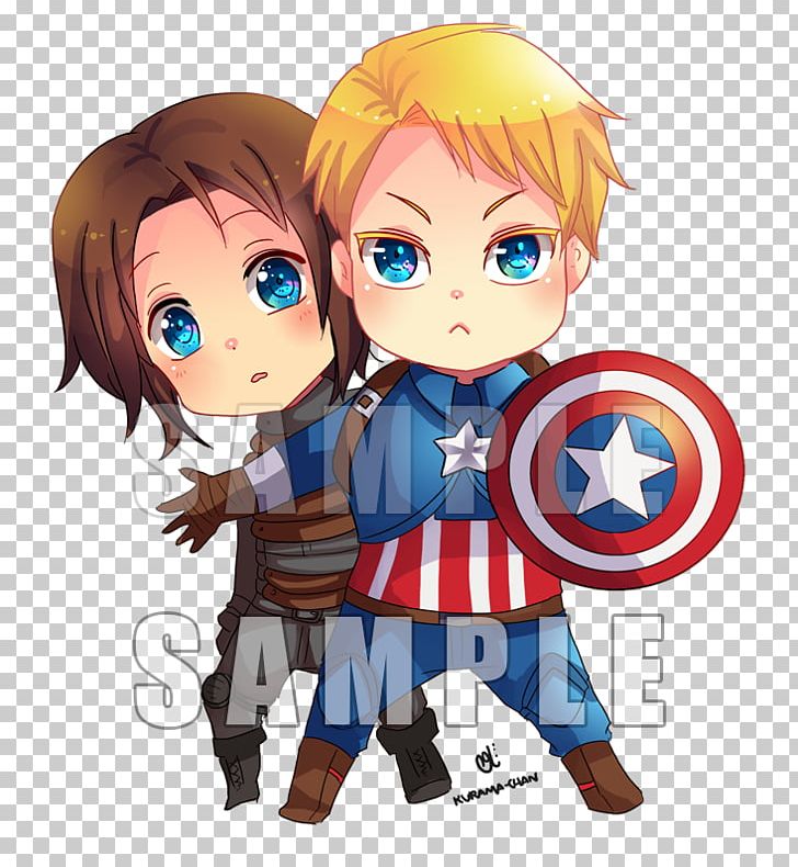 Bucky Barnes Captain America Iron Man Chibi Drawing PNG, Clipart, Action Figure, Anime, Art, Boy, Bucky Barnes Free PNG Download