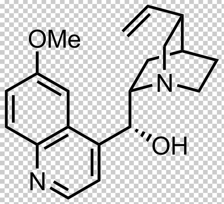 Quinine Total Synthesis Quinidine Cinchona Pubescens Chloroquine PNG, Clipart, Angle, Antimalarial Medication, Area, Bla, Black Free PNG Download