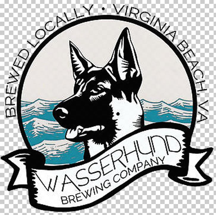 Wasserhund Brewing Company Beer Brewing Grains & Malts India Pale Ale Brewery PNG, Clipart, Ale, Beer, Beer Brewing Grains Malts, Beer In Germany, Black And White Free PNG Download