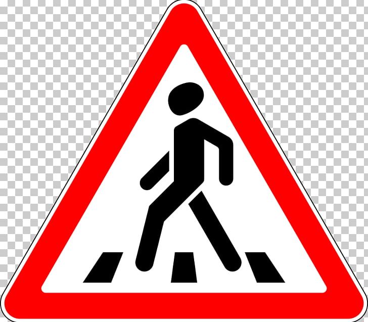 Danger Road Sign In France Pedestrian Crossing Traffic Sign Traffic Code PNG, Clipart,  Free PNG Download