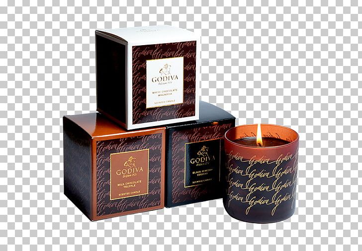 White Chocolate Godiva Chocolatier Candle PNG, Clipart, Almond, Box, Candle, Candlestick, Chocolate Free PNG Download