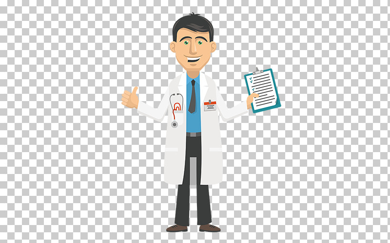 Cartoon Standing Gesture White-collar Worker White Coat PNG, Clipart, Cartoon, Gesture, Job, Standing, White Coat Free PNG Download