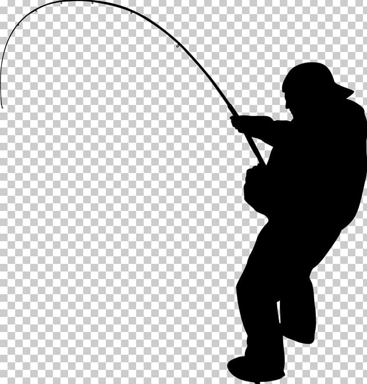 Fisherman Silhouette, snap, angle, monochrome png