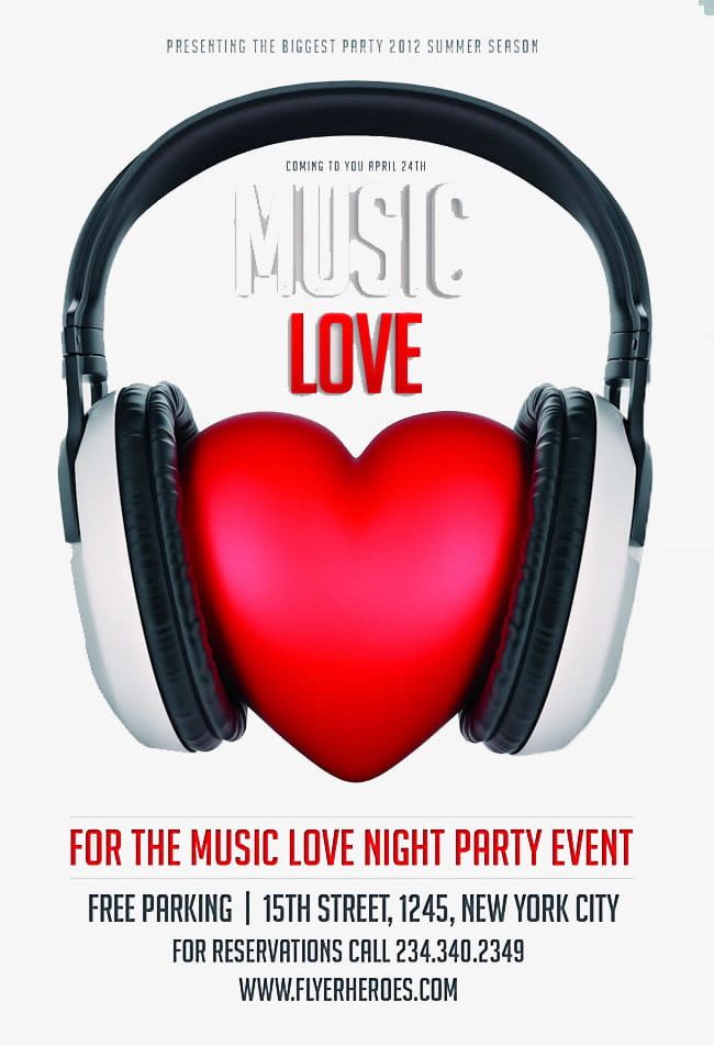 Love Of Music PNG, Clipart, Headset, Love, Love Clipart, Music, Music Clipart Free PNG Download