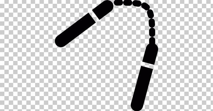 Nunchaku Computer Icons PNG, Clipart, Arrow, Black, Black And White, Computer Icons, Download Free PNG Download