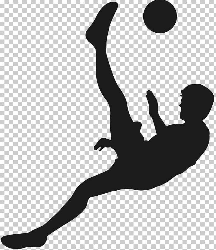 Football Player Shooting Bicycle Kick Kickball PNG, Clipart, Bicycle Kick, Black, Black And White, Finger, Football Free PNG Download