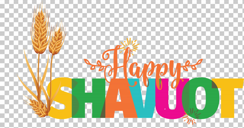 Happy Shavuot Feast Of Weeks Jewish PNG, Clipart, Commodity, Grasses, Happy Shavuot, Jewish, Logo Free PNG Download