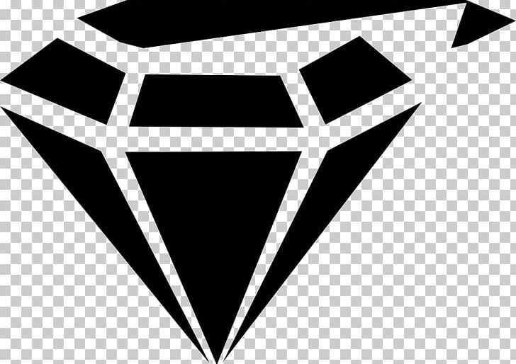 Computer Icons Diamond Jewellery PNG, Clipart, Angle, Black, Black And White, Brand, Cdr Free PNG Download