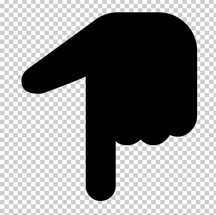 Middle Finger Computer Icons Hand Thumb Signal PNG, Clipart, Angle, Black, Black And White, Computer Icons, Down Free PNG Download