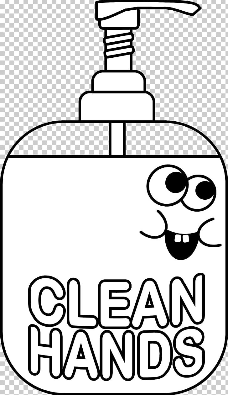 Hand Sanitizer Hand Washing PNG, Clipart, Area, Black And White, Cartoon Washing Hands, Children, Cleaning Free PNG Download