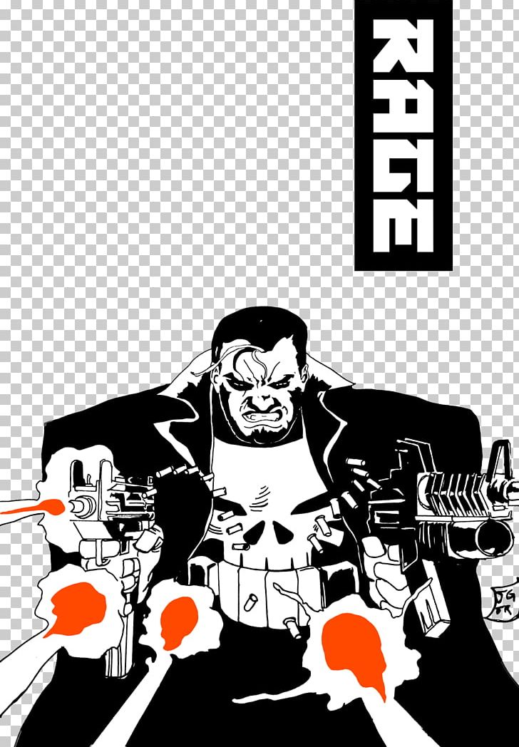 Punisher Artist Marvel Comics PNG, Clipart, Art, Artist, Art Museum, Black And White, Cartoon Free PNG Download