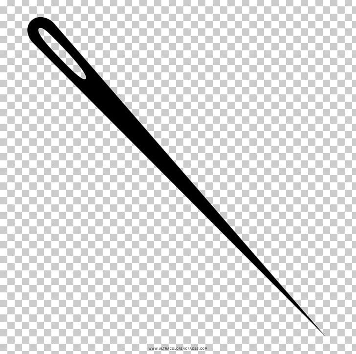 Drawing Coloring Book Hand-Sewing Needles Spear PNG, Clipart, Angle, Animaatio, Black And White, Button, Coloring Book Free PNG Download