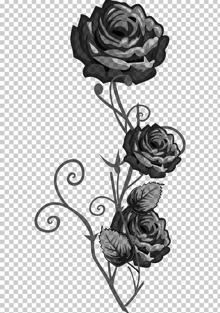 Garden Roses Black And White Visual Arts Flower PNG, Clipart, Art, Black, Black And White, Cut Flowers, Drawing Free PNG Download