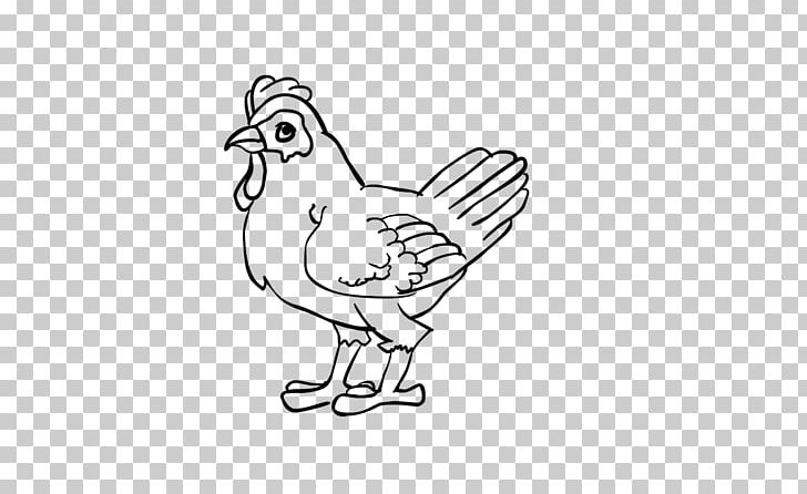 Rooster Chicken Line Art Drawing PNG, Clipart, Animals, Area, Art, Artwork, Beak Free PNG Download