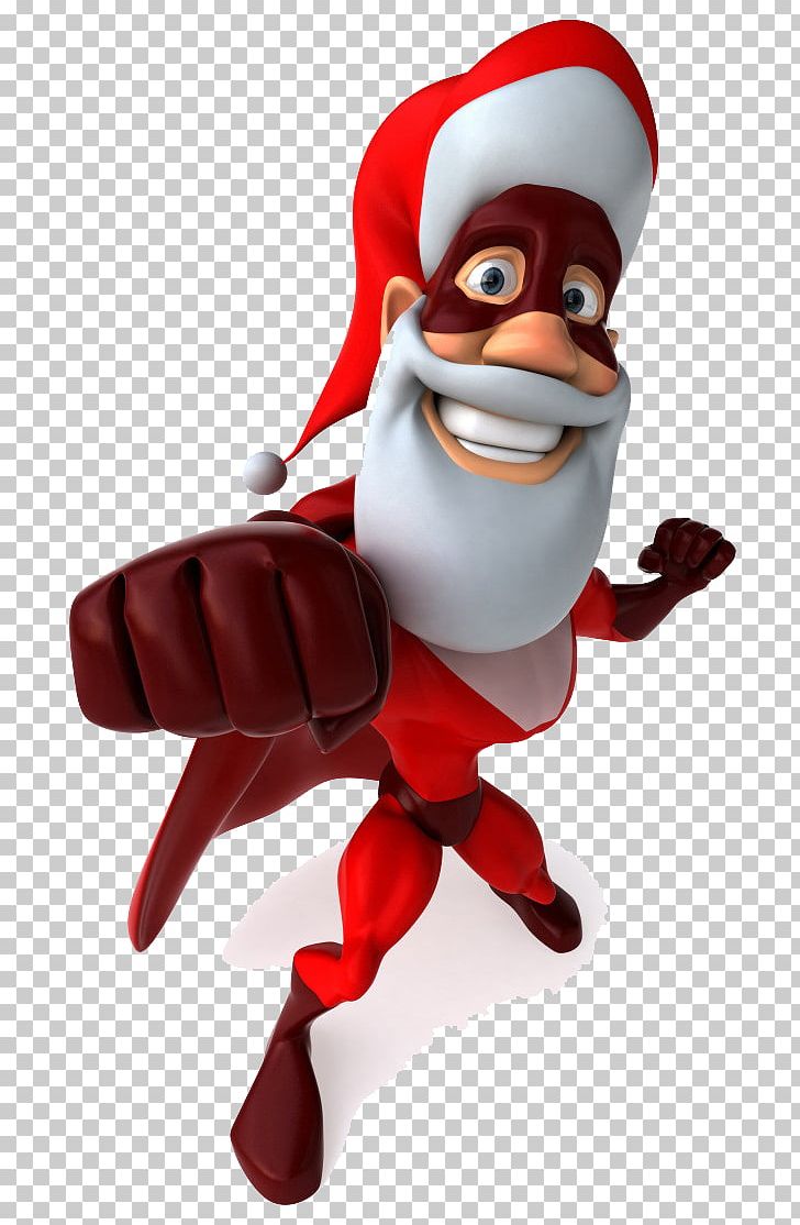 Santa Claus T-shirt Stock Photography Christmas Superhero PNG, Clipart, Animation, Cartoon, Claus, Claus Vector, Fictional Character Free PNG Download