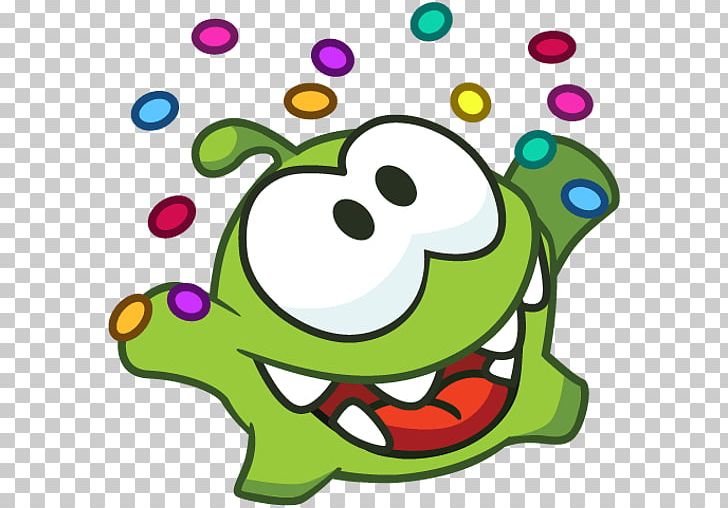 Sticker Cut The Rope VKontakte Пикабу PNG, Clipart, Amphibian, Android, Area, Artwork, Clip Art Free PNG Download