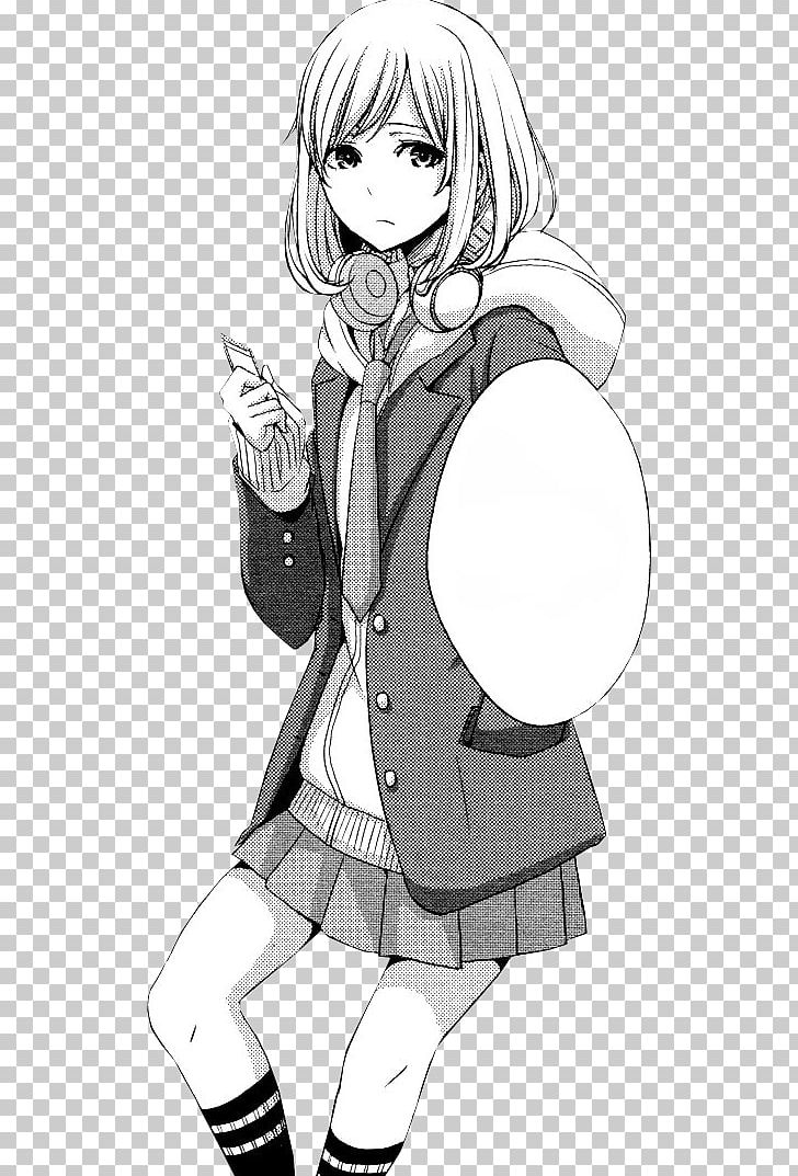 Citrus Mangaka Anime PNG, Clipart, Anime, Arm, Artwork, Black, Black And White Free PNG Download