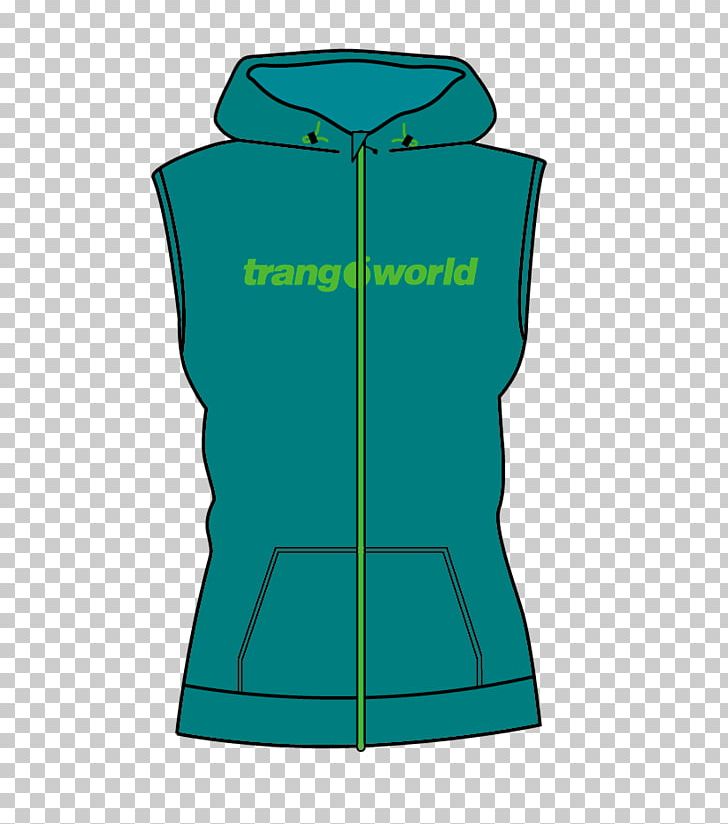 Hoodie Gilets Product Sleeveless Shirt Neck PNG, Clipart, Clothing, Electric Blue, Gilets, Green, Hood Free PNG Download