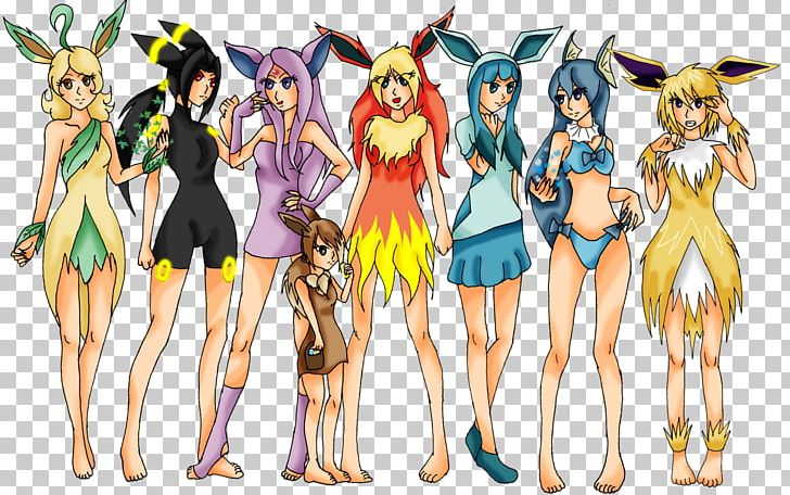 Pokémon X And Y Evolutionary Line Of Eevee Moe Anthropomorphism PNG,  Clipart, Anime, Costume Design, Eevee