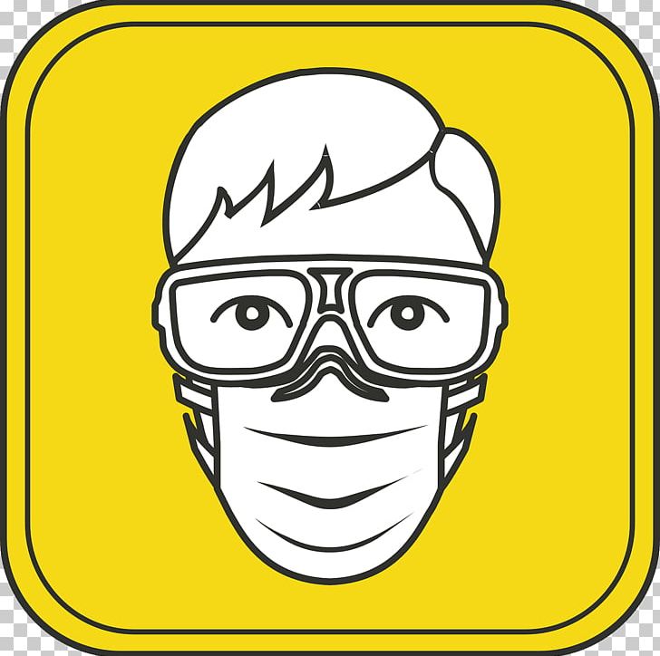 Eye Protection Personal Protective Equipment PNG, Clipart, Area, Black And White, Clip, Computer Icons, Emoticon Free PNG Download