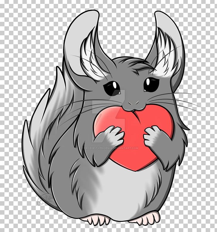 Domestic Rabbit Chinchilla Cat Drawing PNG, Clipart, Animal, Animals, Art, Carnivoran, Cartoon Free PNG Download