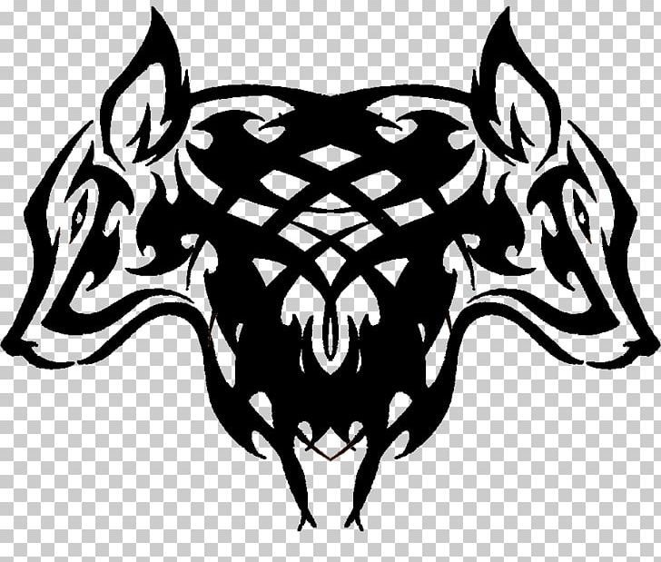 Gray Wolf Tattoo PNG, Clipart, Artistic, Black, Black And White, Carnivoran, Cattle Like Mammal Free PNG Download