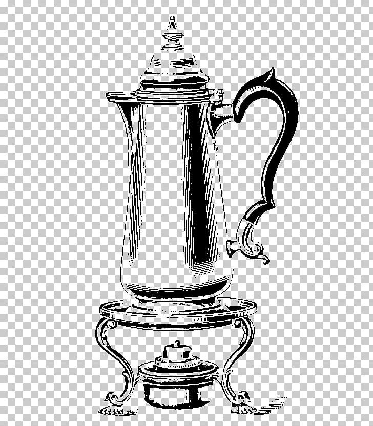 Jug Coffee Percolator Kettle Teapot Drawing PNG, Clipart, Coffee Bean, Coffee Percolator, Cookware And Bakeware, Cup, Drawing Free PNG Download