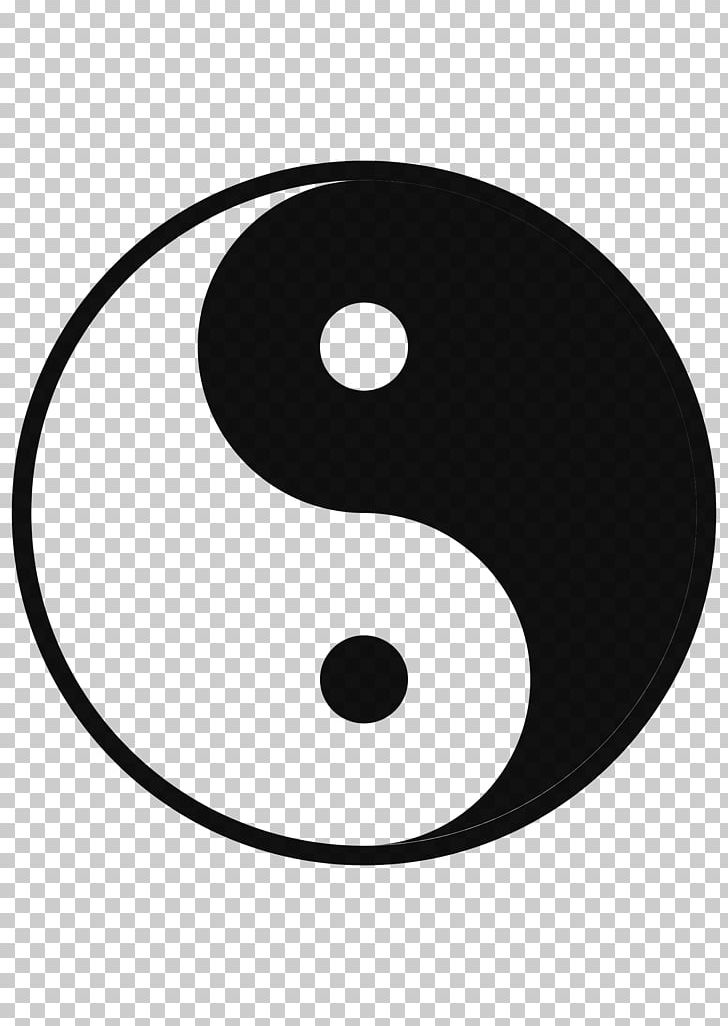 Logo Yin And Yang PNG, Clipart, Area, Black And White, Cdr, Circle, Flat Design Free PNG Download