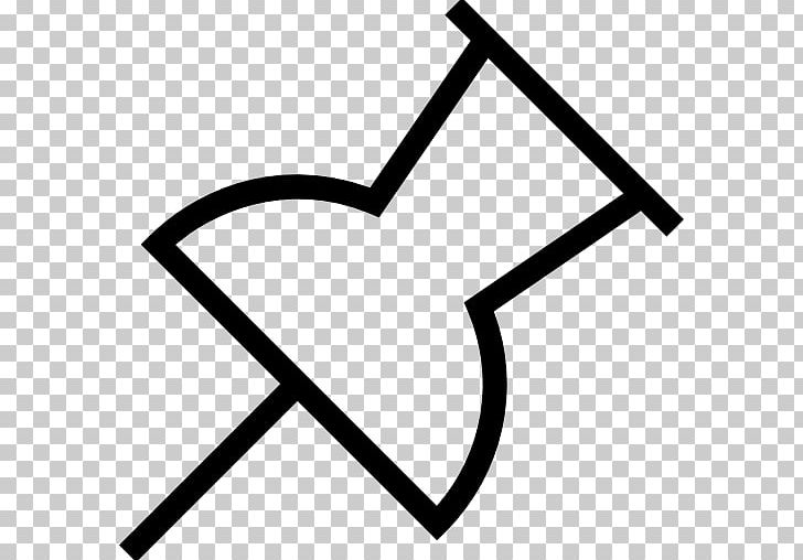 Drawing Pin Computer Icons PNG, Clipart, Angle, Area, Black And White, Business Arrow Paper Folding, Computer Icons Free PNG Download