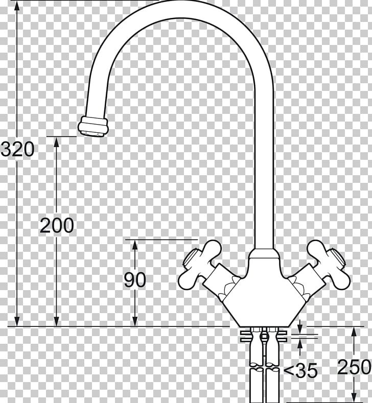 Tap Kitchen Sink Door Handle PNG, Clipart, Angle, Area, Bathtub, Bathtub Accessory, Black And White Free PNG Download