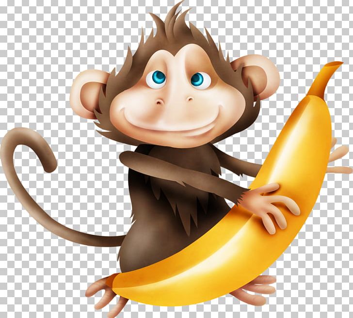 Monkey Cartoon Drawing PNG, Clipart, Animal, Animals, Banana, Banana Family, Cartoon Free PNG Download