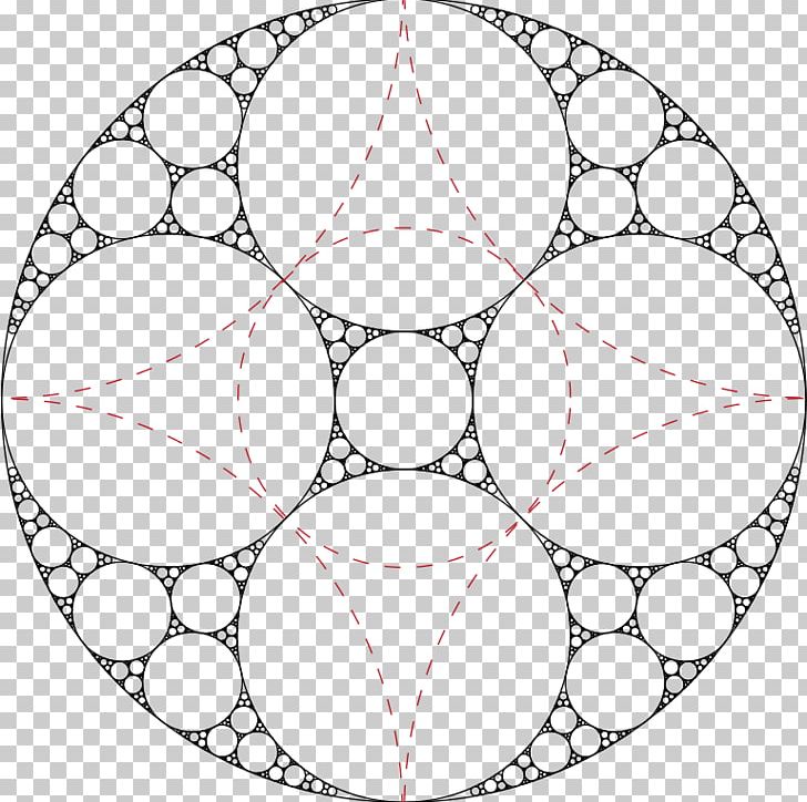 Apollonian Gasket Fractal Circle Möbius Transformation Mathematics PNG, Clipart, Angle, Apollonian Sphere Packing, Area, Attractor, Ball Free PNG Download
