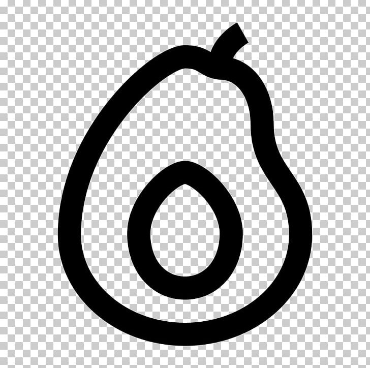 Avocado Computer Icons Food PNG, Clipart, Area, Avocado, Black And White, Brand, Circle Free PNG Download