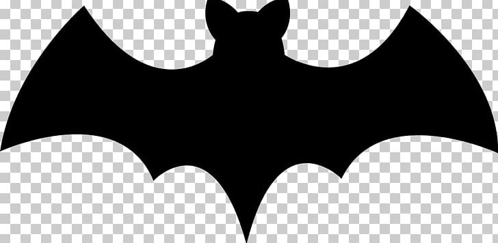 clipart bat outline
