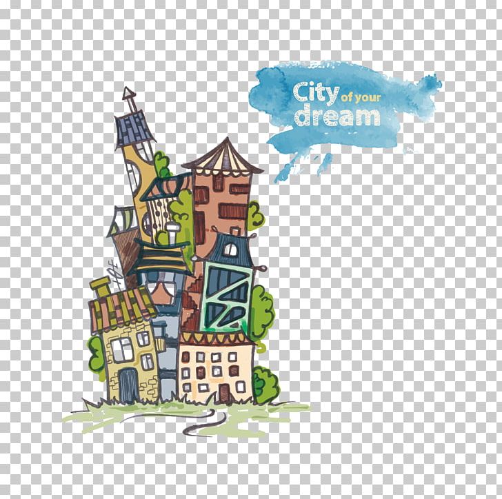Drawing Architecture Watercolor Painting Illustration PNG, Clipart, Building, Buildings, Building Vector, Encapsulated Postscript, Graphic Design Free PNG Download