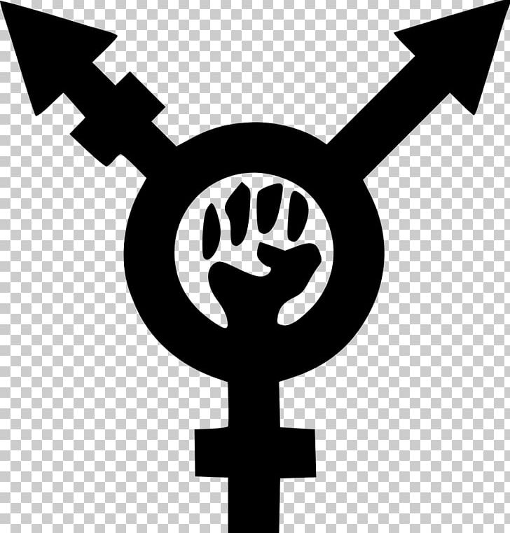 Transfeminism Gender Symbol Transgender PNG, Clipart, Black And White, Feminism, Gender, Gender Symbol, Islamic Feminism Free PNG Download