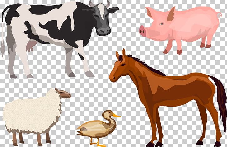 cows and sheep clipart png