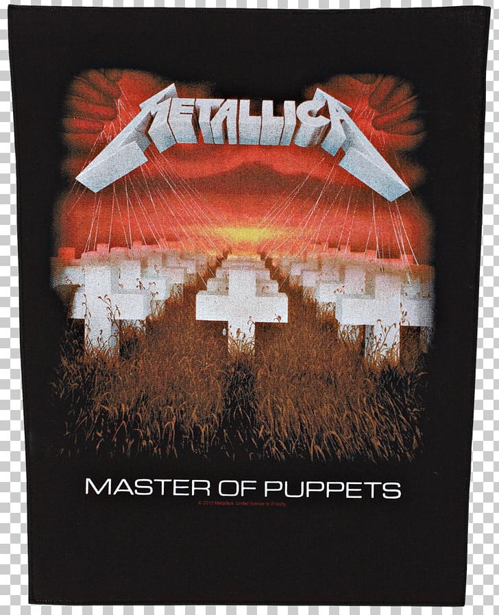 Metallica Master Of Puppets Heavy Metal Thrash Metal Ride The Lightning PNG, Clipart, Advertising, Album, And Justice For All, Embroidered Patch, Heavy Metal Free PNG Download