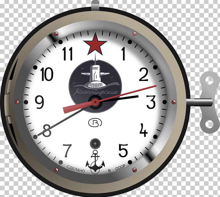Russia Soviet Union Clock Nuclear Submarine PNG, Clipart, Clock, Flag Of The Soviet Union, Gauge, Hardware, Home Accessories Free PNG Download